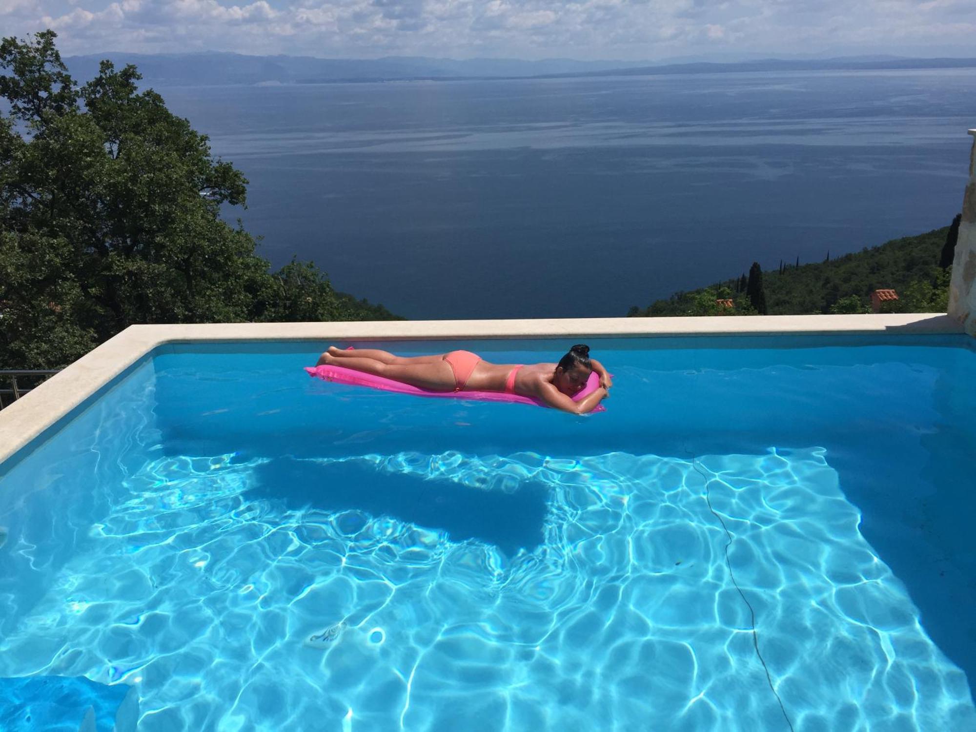 Villa Sabine Apartment Losinj Medveja Kültér fotó
