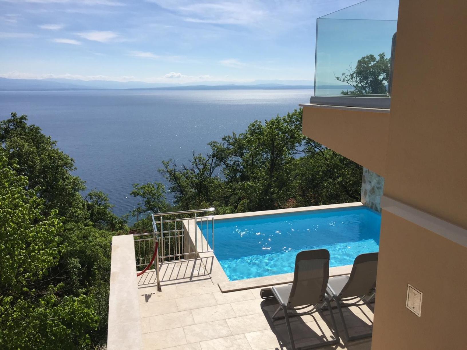Villa Sabine Apartment Losinj Medveja Kültér fotó