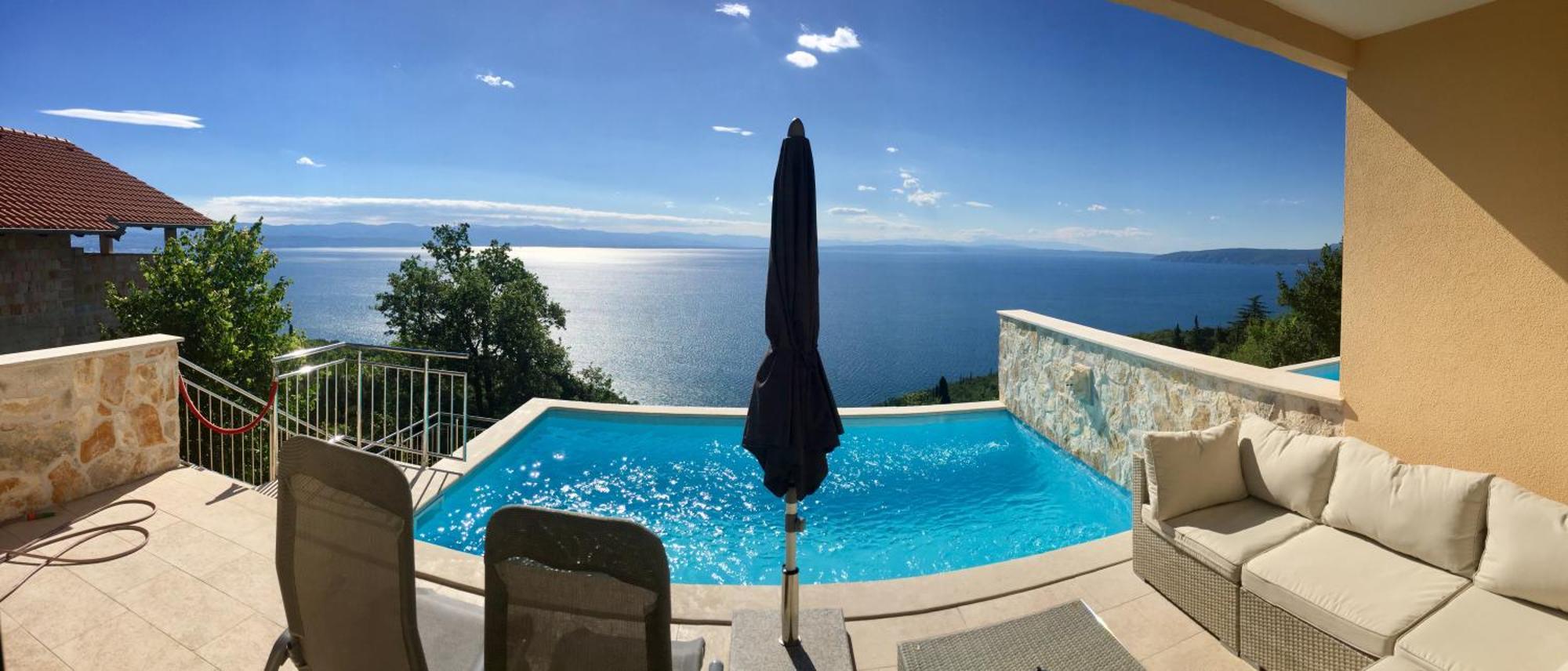 Villa Sabine Apartment Losinj Medveja Kültér fotó